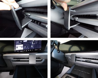Mobile Holder for Audi Q4 E-Tron from 2026- | Model-adapted