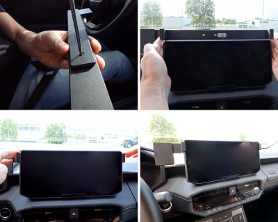 Mobile Holder for Toyota Hilux from 2026- | Model-adapted