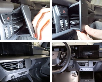 Mobile phone holder Ford Transit Courier from 2023- onwards