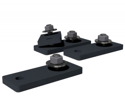 Offset Bracket - Extension Adapter for Auxiliary Lights 4-pack