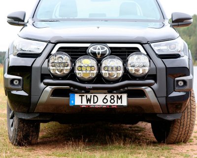 Auxiliary Light Bracket for 4 Lights for Toyota Hilux 2020-2026 | Qpax