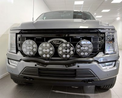 Auxiliary Light Bracket for 4 Lights for Ford F-150 from 2021- | Qpax