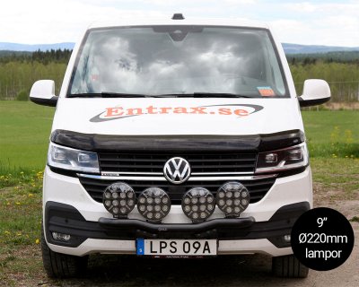 Auxiliary Light Bracket for 4 Lights for Volkswagen Multivan T6.1 from 2019-2021 | Qpax