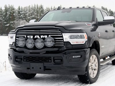 Auxiliary Light Bar for 4 Lights for Dodge RAM 2500 from 2019- | Qpax