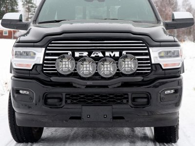 Auxiliary Light Bar for 4 Lights for Dodge RAM 2500 from 2019- | Qpax