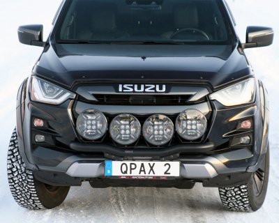 Auxiliary Light Bracket for 4 Lights for Isuzu D-Max from 2020-2024 | Qpax