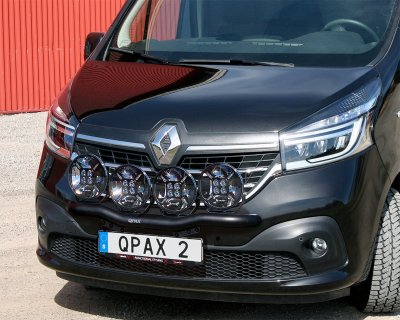 Auxiliary light bracket for 4 lights for Renault Trafic 2019-2022 | Qpax