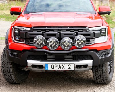 Auxiliary Light Bracket for 4 Lights Ford Ranger Raptor from 2022 | Qpax