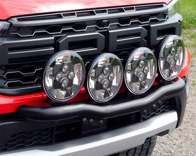 Auxiliary Light Bracket for 4 Lights Ford Ranger Raptor from 2022 | Qpax