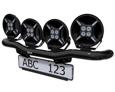 Auxiliary Light Bracket for 4 Lights for Mercedes-Benz Vito from 2019-2024 | Qpax