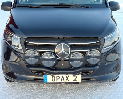 Auxiliary Light Bracket for 4 Lights for Mercedes-Benz Vito from 2024- | Qpax