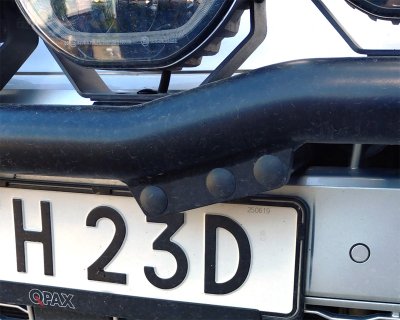 Auxiliary light bracket for 4 lights for Volkswagen Caddy from 2020- | Qpax