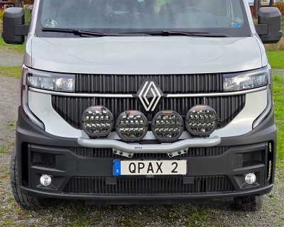 Auxiliary Light Bracket for 4 Lights for Renault Master from 2024- | Qpax