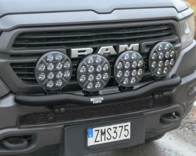 Auxiliary Light Bracket for 4 Lights Dodge RAM 1500 2019-2024 | Qpax
