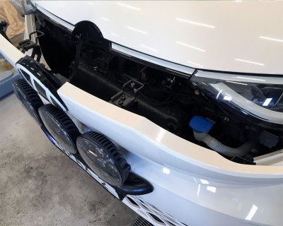 Auxiliary light bracket for 3 lights for Volkswagen ID.Buzz from 2023-