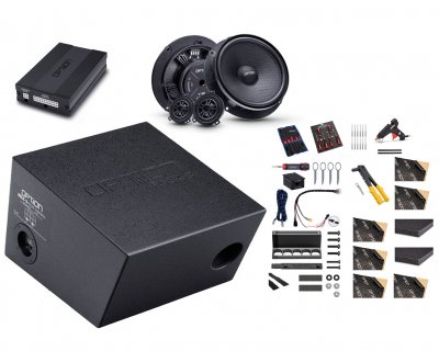 Front Speaker Package, DSP Audio Processor, Amplifier & Subwoofer for the 2019–2024 Volkswagen Caravelle T6.1