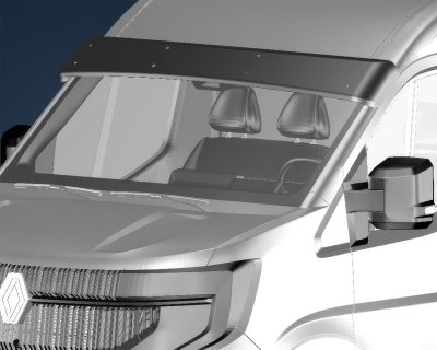 Sun Visor for Renault Master from 2024- – Reduces Sun Glare