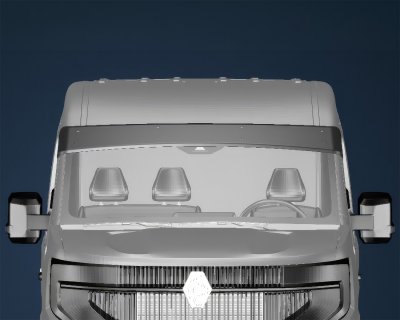 Sun Visor for Nissan Interstar from 2024- – Reduces Sun Glare