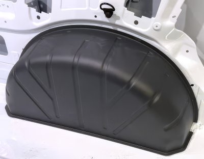 Wheel Arch Protectors for Ford Custom from 2023- | Molded Cargo Area Protection
