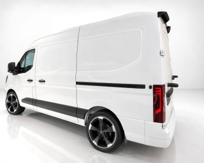 Roof Spoiler for Renault Master from 2024- | Stylish design for rear doors