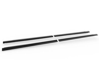 Side Skirts V1 for Mercedes-Benz V-Class from 2014- L2 Long | Gloss Black