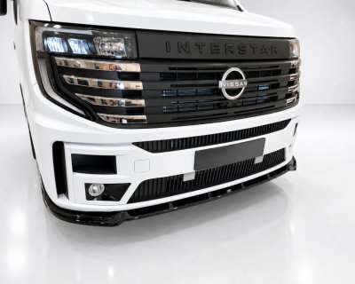 Front splitter V2 for Nissan Interstar from 2024-