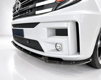 Front splitter V2 for Renault Master from 2024-