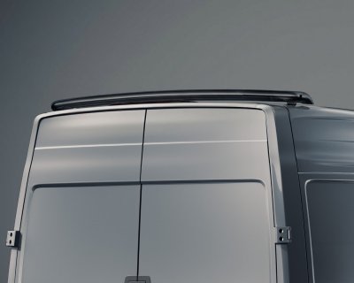 Rear Roof Rack for MAN TGE H2 (2016–) - Stainless Steel Roof Rack (70 mm) | Black