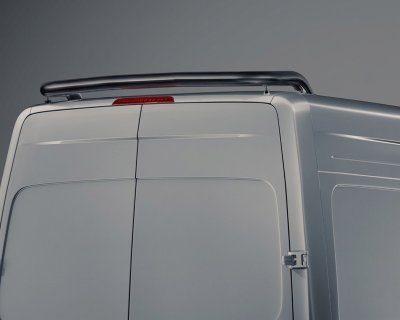 Rear Roof Rack for Mercedes-Benz Sprinter (2018–) - Stainless Steel Roof Rack (70 mm) | Black