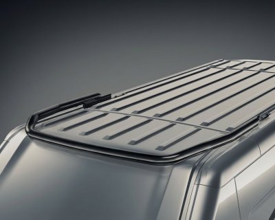 Front Roof Rack for Iveco Daily H2 (2014–) - Stainless Steel Roof Rack (70 mm) | Black