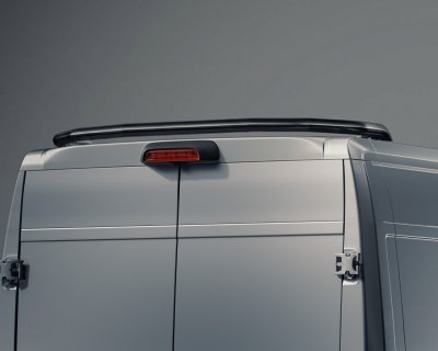 Rear Roof Bar for Iveco eSuperJolly (2026–) - Stainless steel roof bar (70 mm) | Black