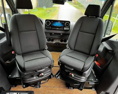 Swivel Plate for Mercedes-Benz Sprinter from 2018- – TÜV Certified