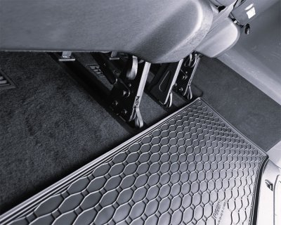 Trunk Mat Ford Custom Tourneo from 2018+, L1, 8-/9-seater, with rear heater