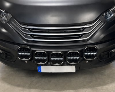 Auxiliary Light Bracket for 5 lights for Iveco Daily from 2014-