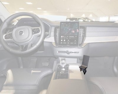 Mobile phone holder Volvo XC60 2026- | For mounting to the right of the center console