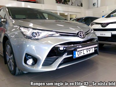Extra light bar incl. LED light bar for Toyota Avensis 2015-