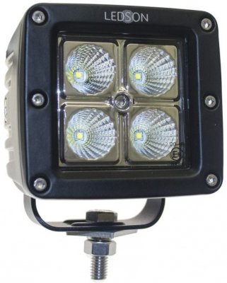 Backlight/Work light with 4x3W diodes 10-30 V
