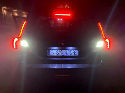 LED reversing light for Volvo V70 from 2008-2016