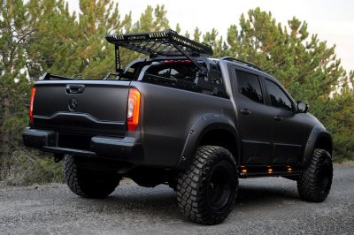 Tailgate protection Mercedes X-Class from 2017-2020