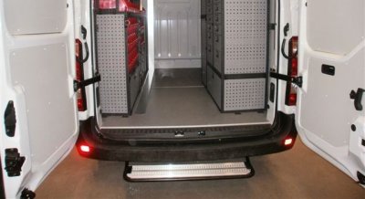 ED steel rear step for Opel Movano 2011-