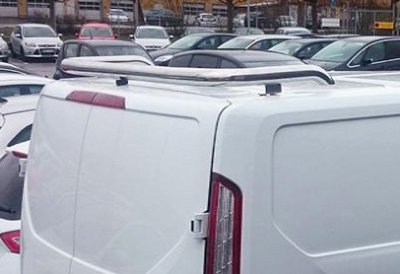 Stainless Steel Rear Roof Rack for Ford Transit Custom 2013-