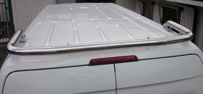 Stainless steel rear roof bar for Mercedes-Benz Sprinter H2 2006-