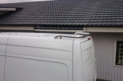 Stainless steel rear roof bar for Mercedes-Benz Sprinter H2 2006-
