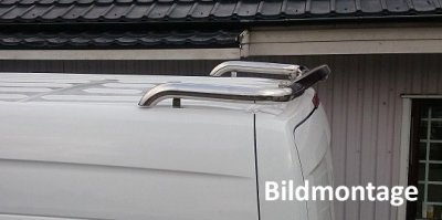 Stainless steel rear roof bar for Mercedes-Benz Sprinter H2 2006-