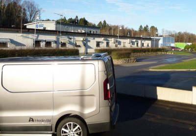 Stainless steel rear roof bar for Opel Vivaro 2015-