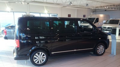 Stainless steel rear roof bar for VW Transporter T5 2003- &amp; 2010-2015