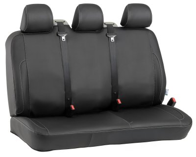 Example image: Seat cover, rear seat, Kia PV5 Passenger 2025- | Vinyl | With headrest