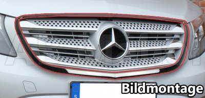 Complete grille detail package Mercedes Vito 2014-2020