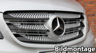 Carbon fiber grill for Mercedes-Benz Vito 2014-