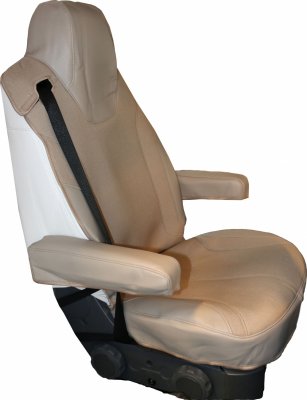 Seat covers for Kabe – Fiat Ducato 2015- | Beige